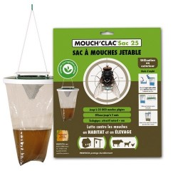 Mouch'clac appat par 3 pour boite à mouche PROTECTA