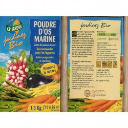 Poudre d’os marine Recommandé pour les légumes CP Jardin 800G