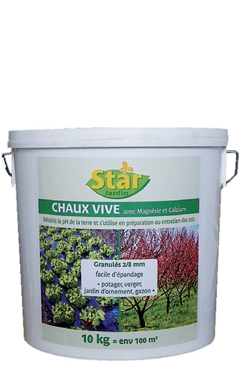 Start Chaux vive agricole granulés VN 92 SAC 20kg 20kg CV20