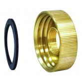 ADAPTATEUR DE CUVE LAITON DIAMETRE 98MM POUR CUVE 1000L