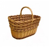 CORBEILLE OSIER 43X26X24CM